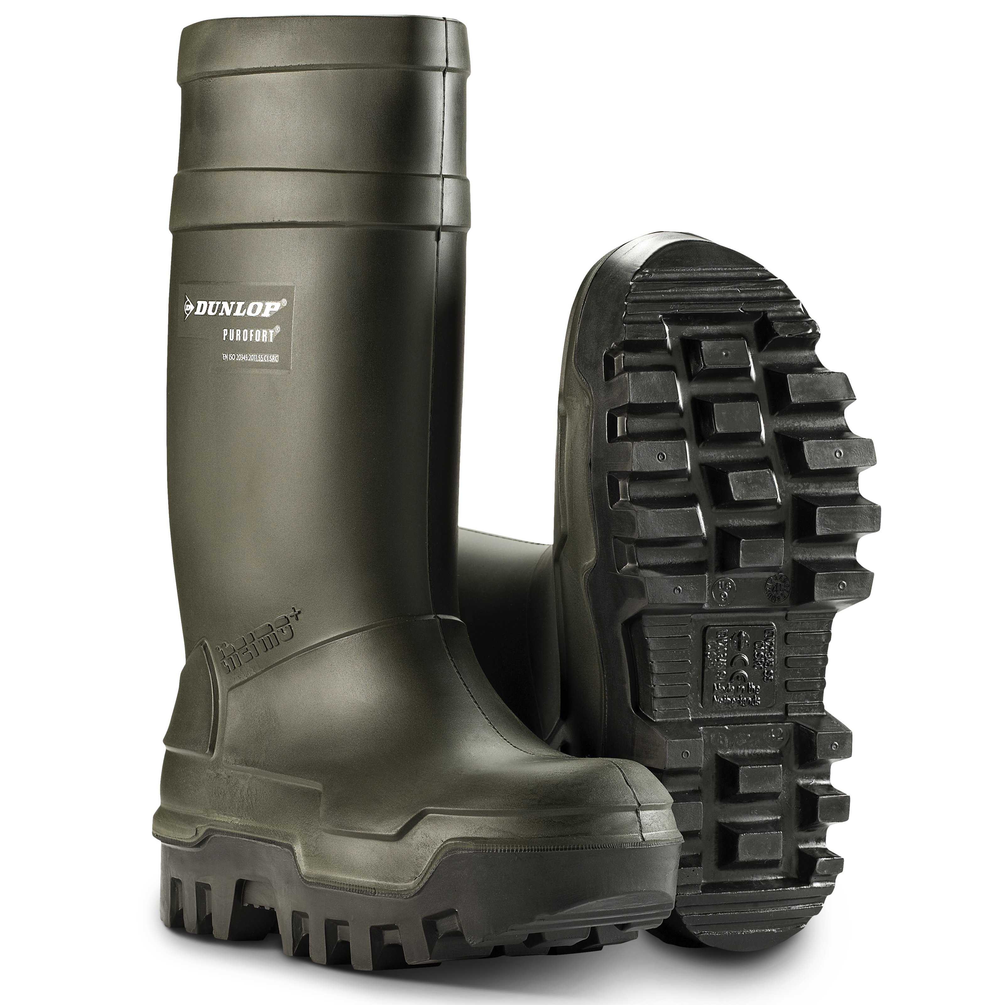dunlop e902033 purofort explorer thermo  full safety boots with vibram sole