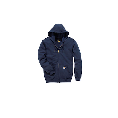 102596 Carhartt hættetrøje m. lynlås - Blå.jpg