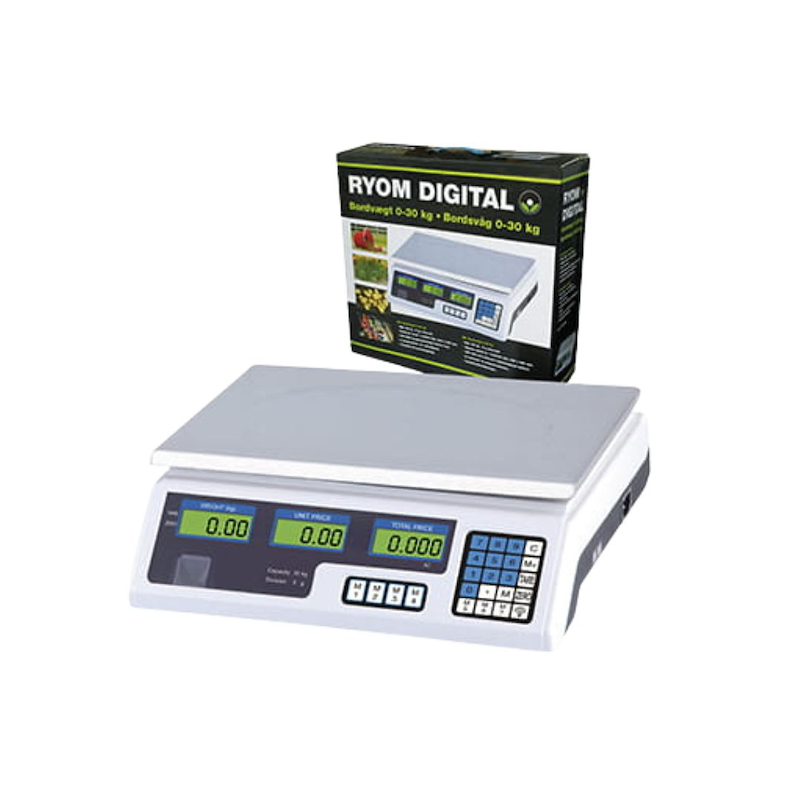 Ryom Ryom Digital Bordvægt - max 30 kg